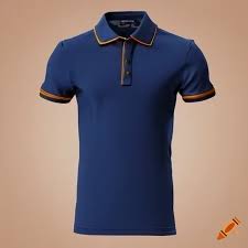 blue polo t shirt